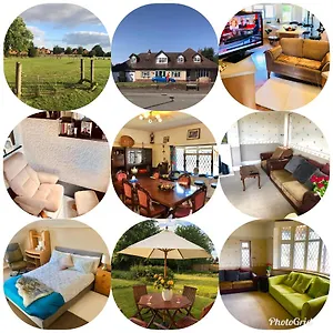 Amazing Quiet Garden House Near London Luton Airport Habitación en casa particular